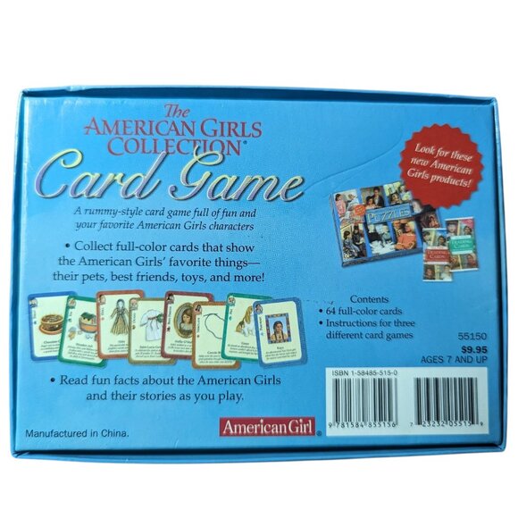 The American Girls Collection Card Game Rummy Style Card Game Ages 7+ - Picture 2 of 3